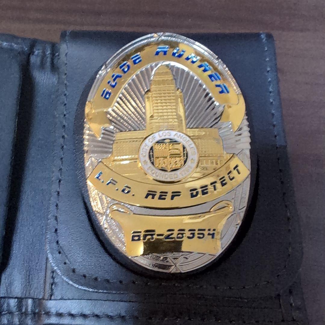 ロサンゼルス市 ポリスバッジ BR-26354ブレードランナー　ケース付き