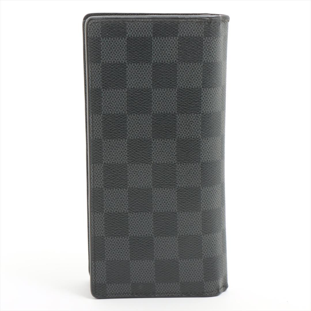 Louis Vuitton ダミエ・グラフィット 二つ折り財布 ヴィトン 　革