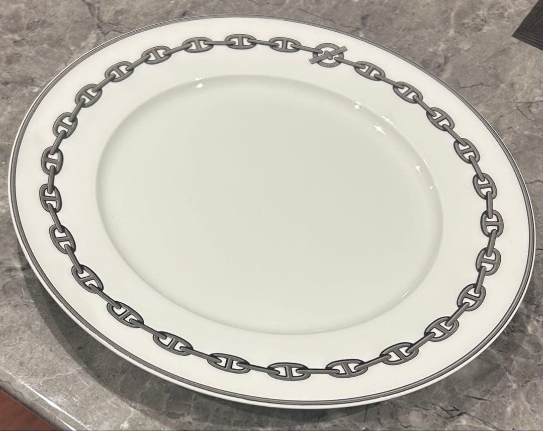 HERMES シェーヌダンクル 大皿