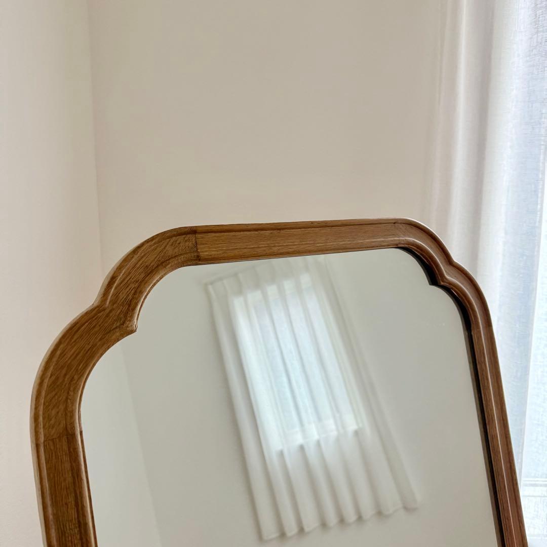 【 antry 】wood arch ミラー Long