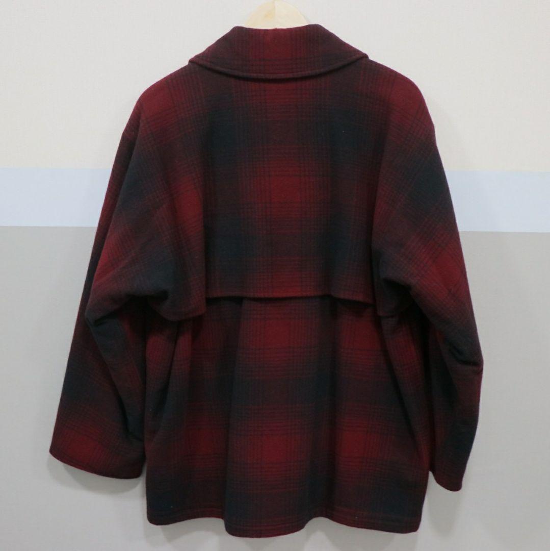 COMOLI 21AW ナッピングウールチェック マッキノウクルーザー サイズ1