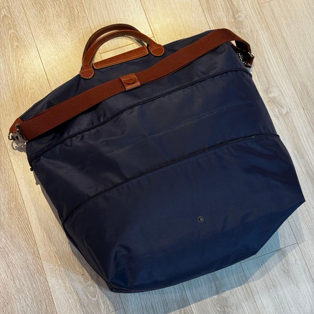 美品 LONGCHAMP ロンシャン ルプリアージュ 拡張トラベルバッグ 大容量