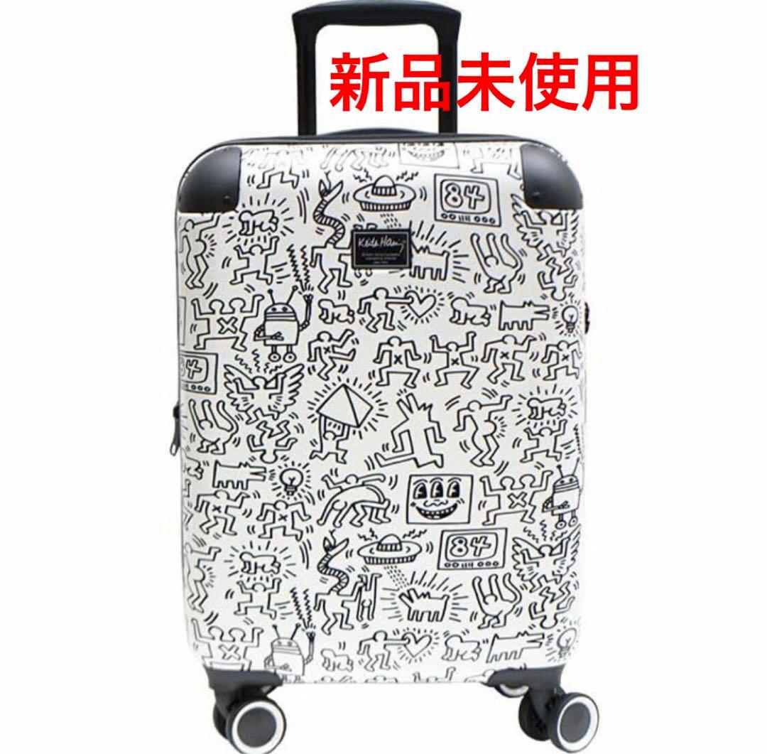 新品未使用 Keith Haringキャリーケースキースへリング 拡張ジッパー