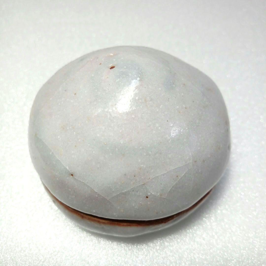 茶道具 志野 香合 藤原 一門