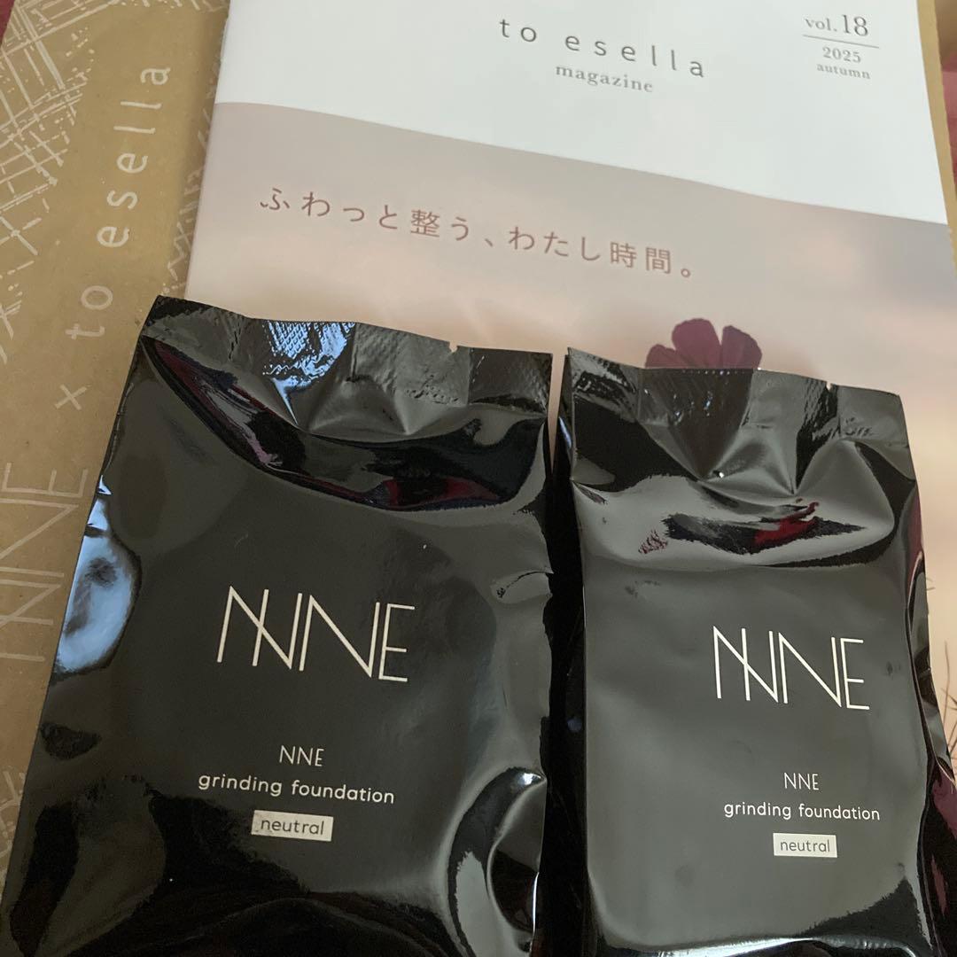 NNE grinding foundation neutral 14g×2個