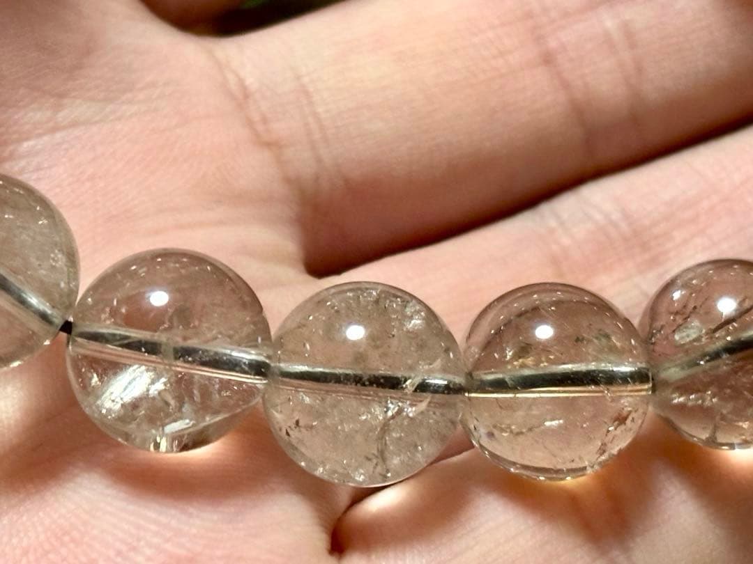 究極品質　光を纏いし神の聖石　幻のオールドガネッシュヒマール手磨き　黒金龍神水晶