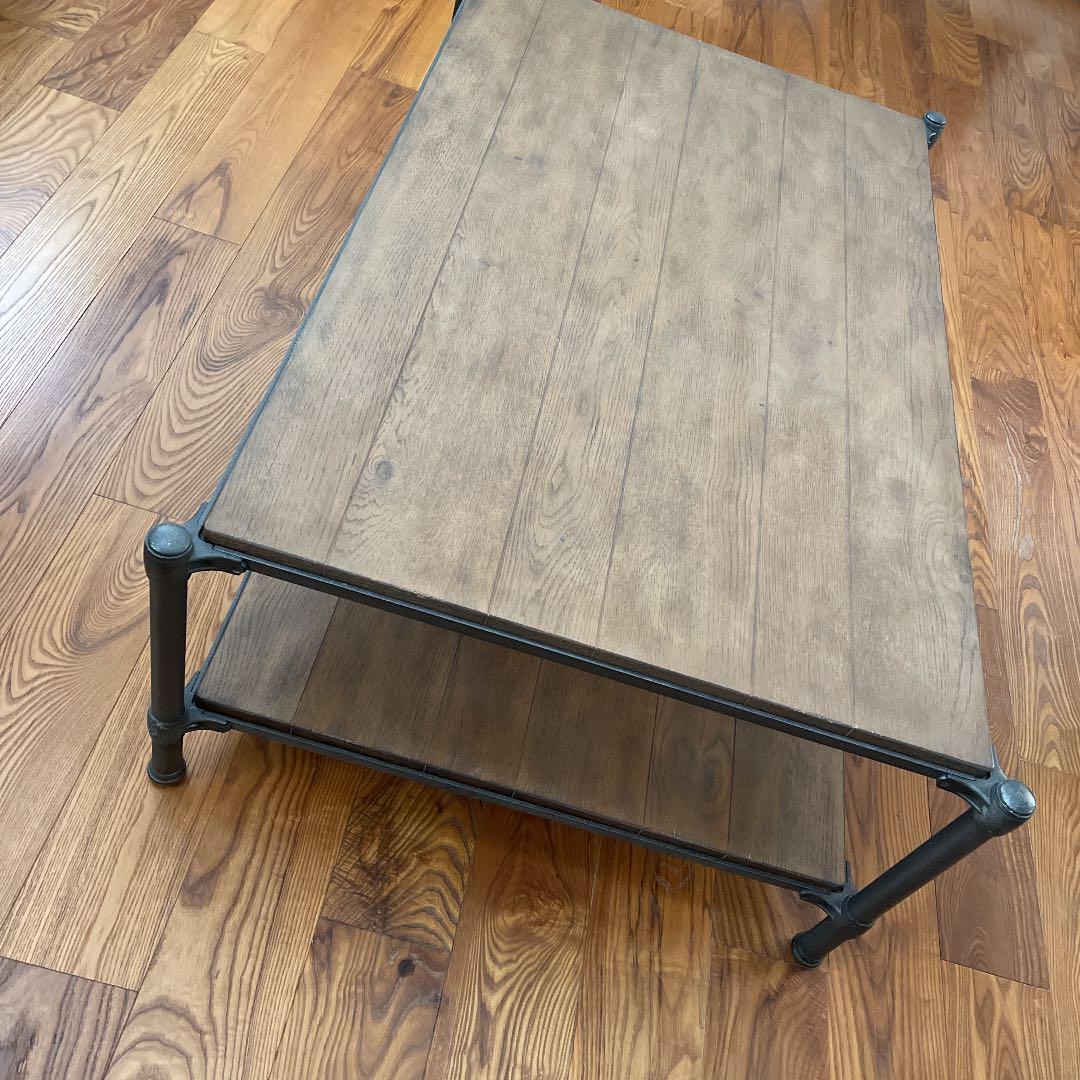 大塚家具 センターテーブル アイアンテーブル アンティーク調家具 オシャレ