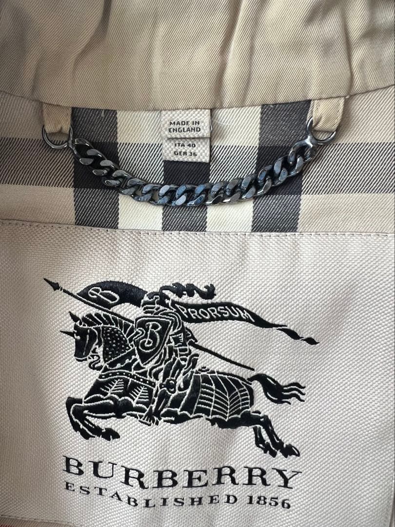 BURBERRY トレンチコート UK 8 ベージュ