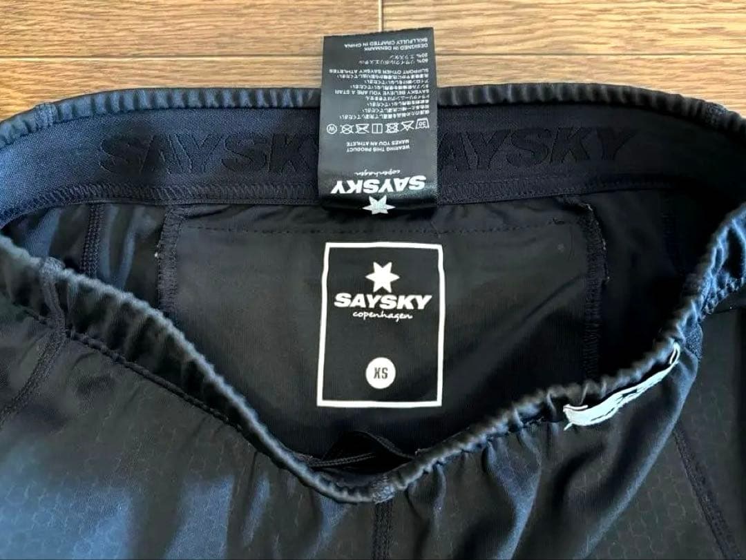 SAYSKY SAURUS ランニング ハーフタイツ メンズ XS 【超美品】