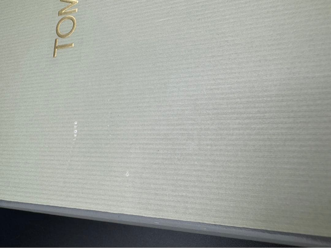 【未使用品】トムフォード　TOM FORD 長財布　ブラック　牛革