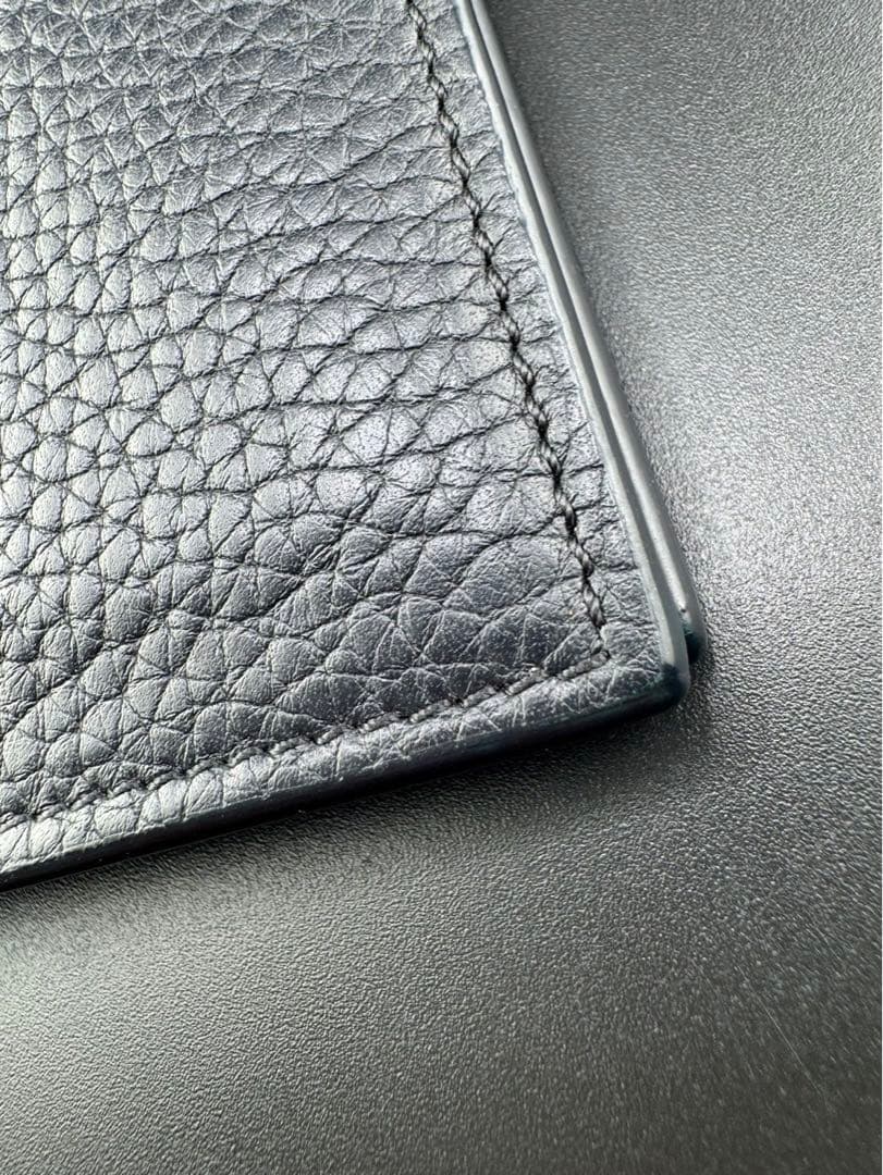 【未使用品】トムフォード　TOM FORD 長財布　ブラック　牛革