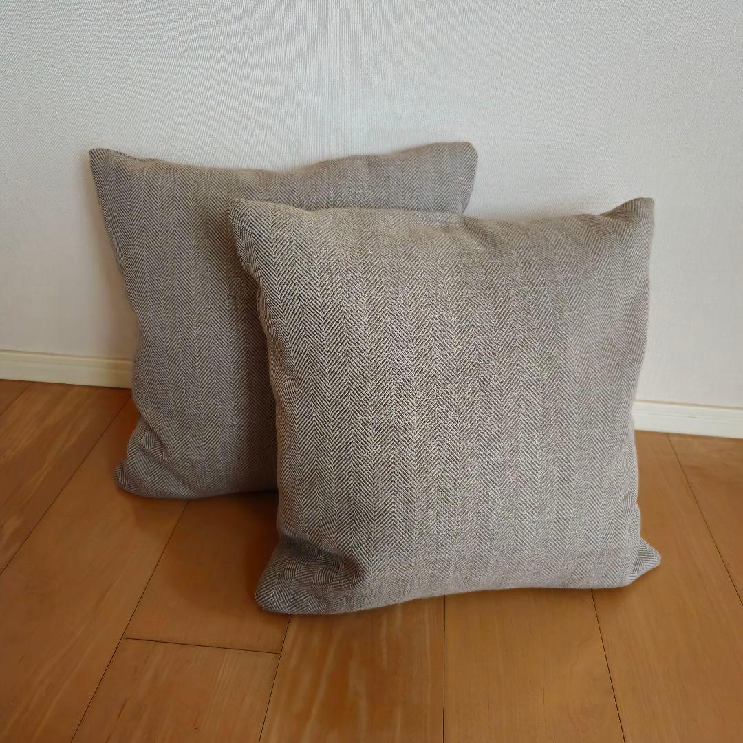 【アルフレックス】羽毛クッション2つセット