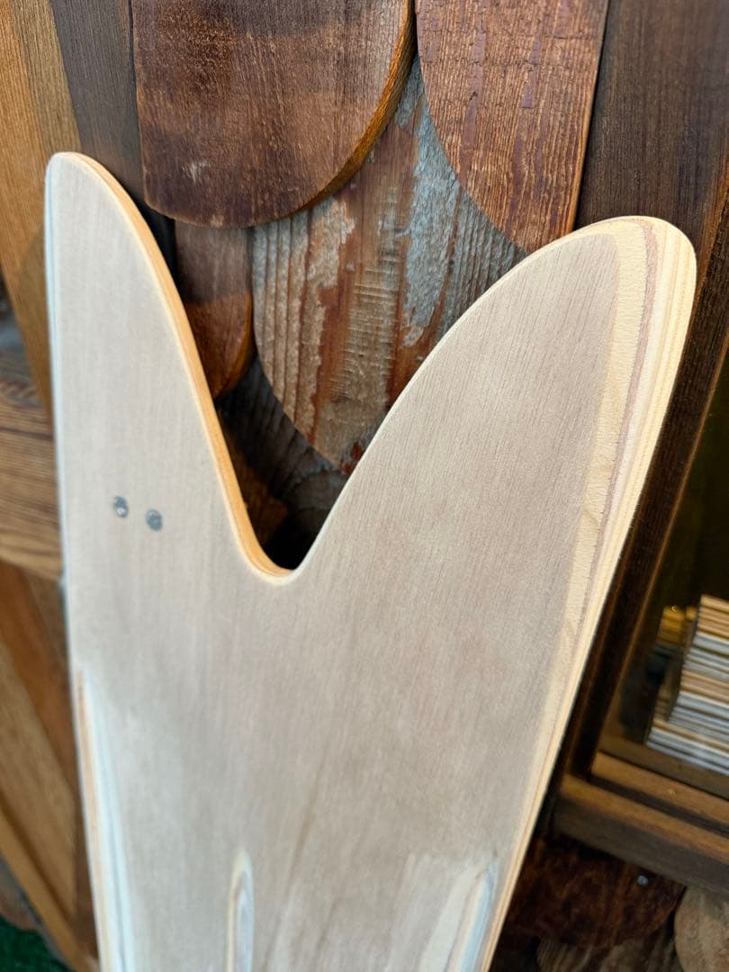 雪板143 フィッシュ　デッキテープ　リーシュ