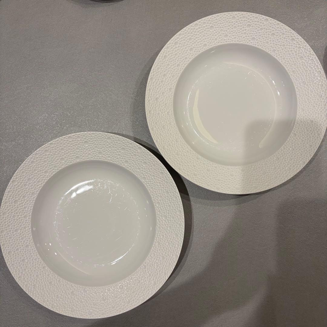 ベルナルド　エキュム　リムスーププレート 23cm　2枚セット