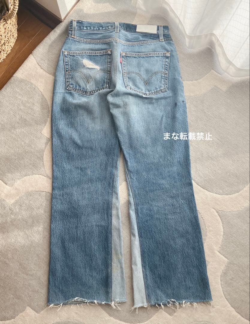 Plage 別注 RE/DONE HIGHRISE FLARE デニム