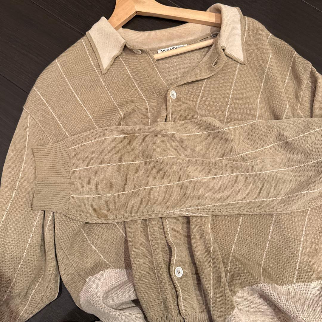Ourlegacy evening polo アワーレガシー カーディガン
