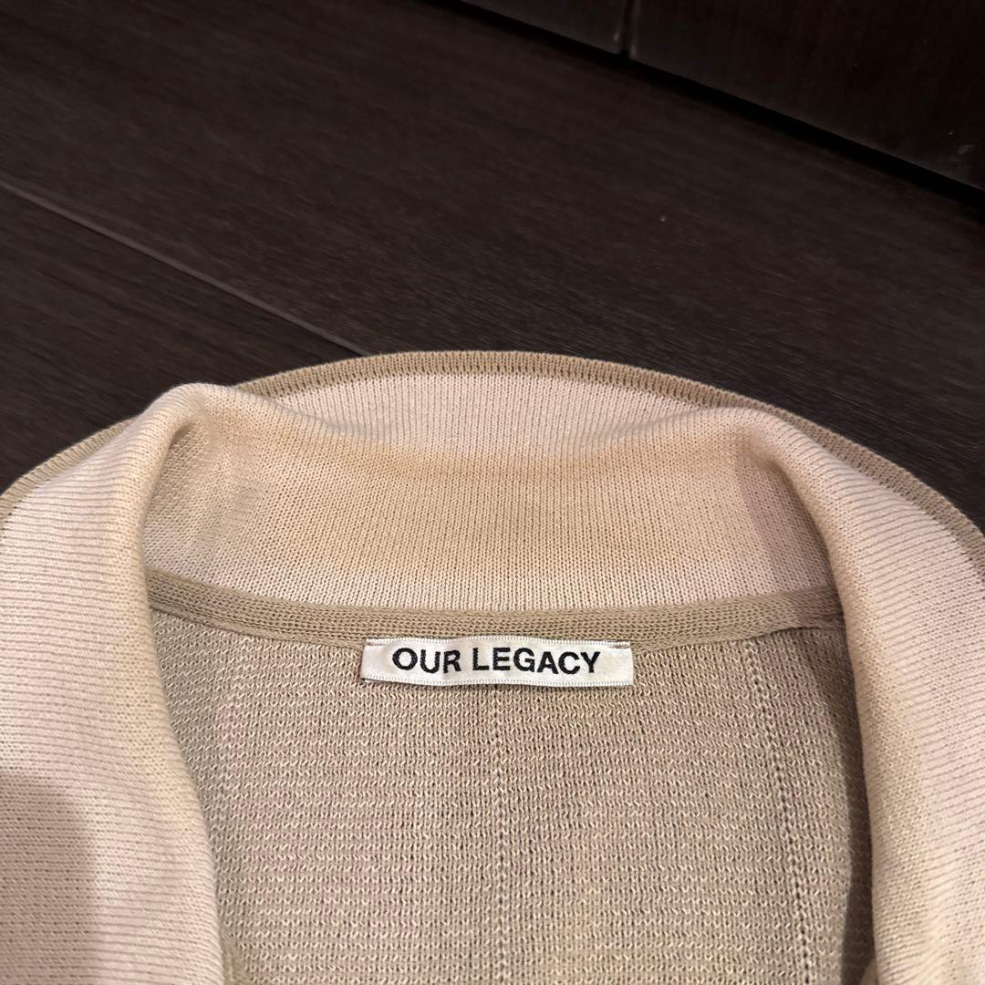 Ourlegacy evening polo アワーレガシー カーディガン