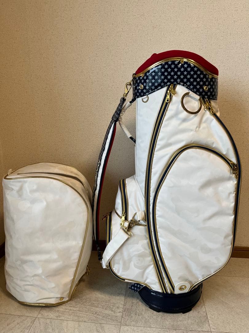 【定価10万】MARK&LONA ゴルフバッグ キャディバッグ 美品