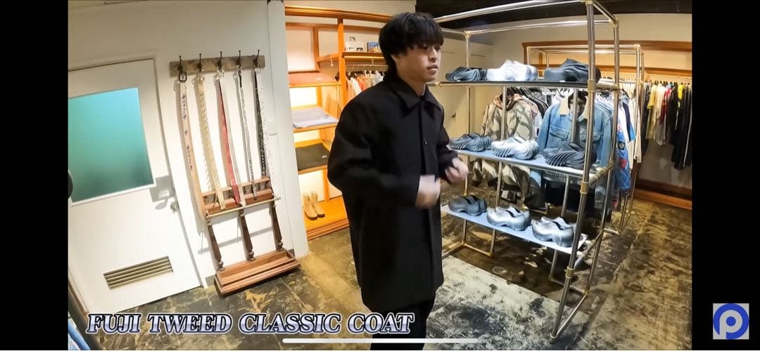 ジャケット・アウター SatoFUJI Tweed Classic Coat
