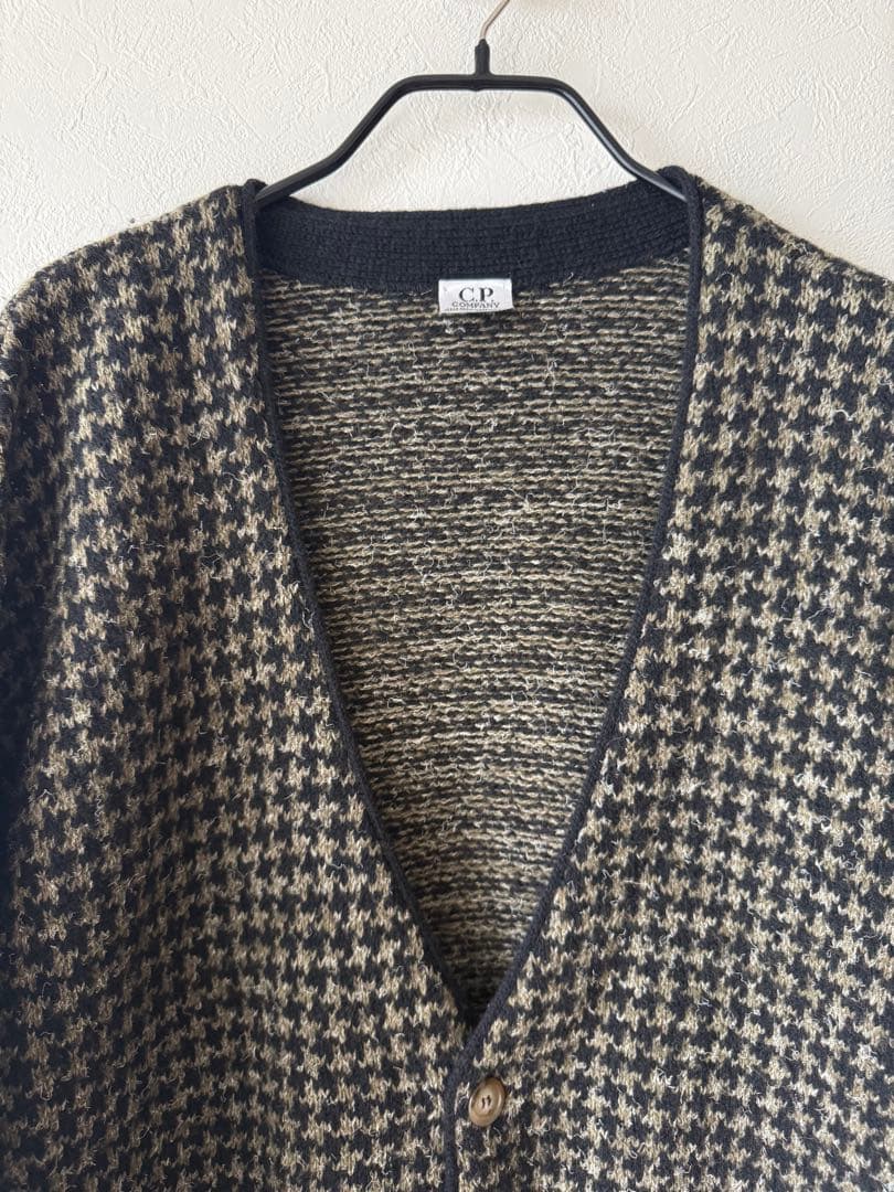 CP Company 90s前半　ハンドトゥース　カーディガン　マッシモオスティ