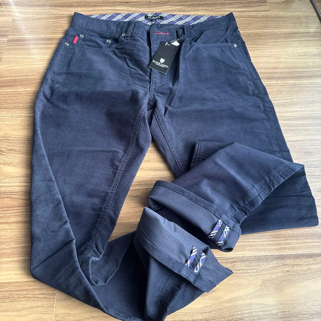 BLACK LABEL CRESTBRIDGEコーデュロイパンツ ネイビー 新品