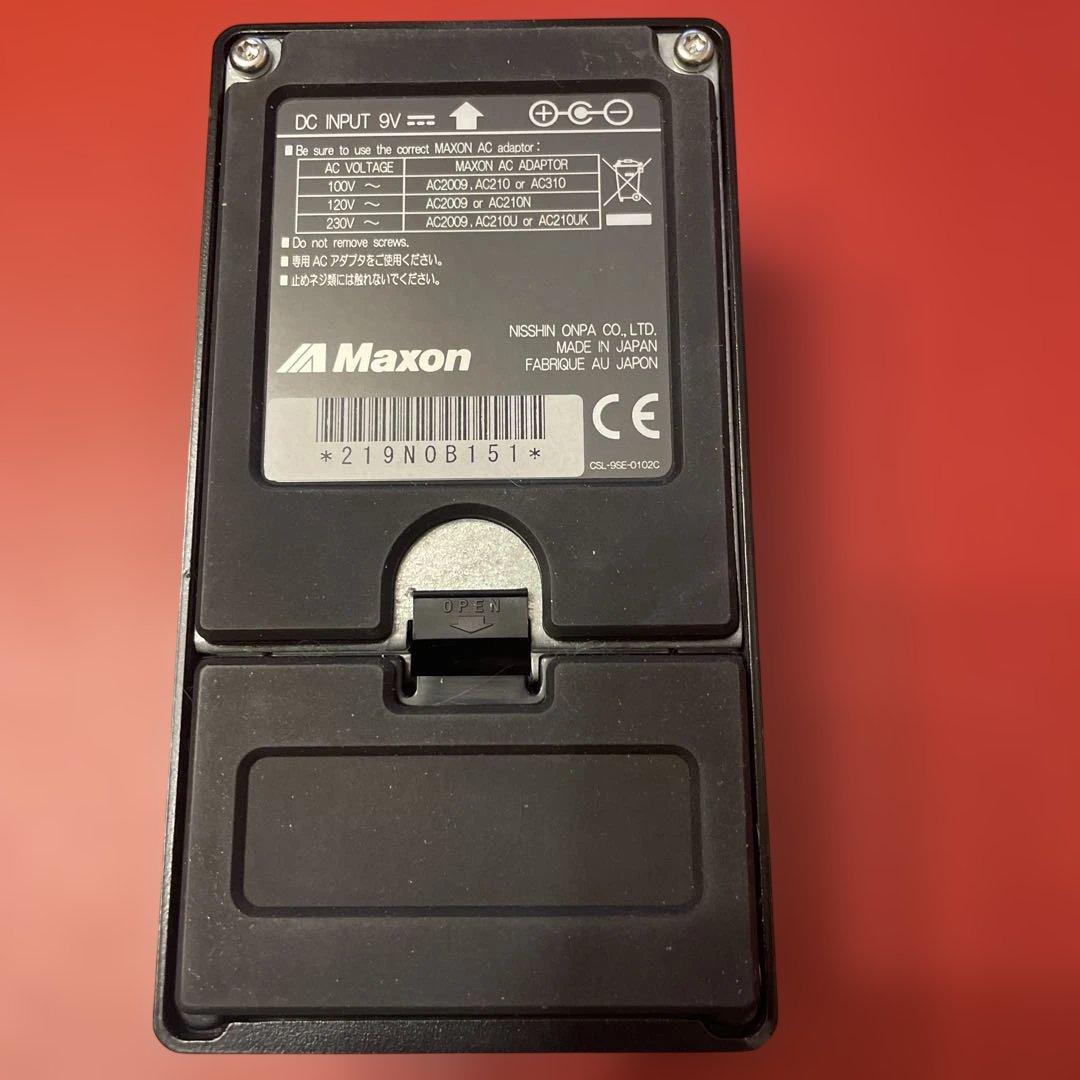レア　エフェクター　MAXON OD-9 Black Drive 限定品