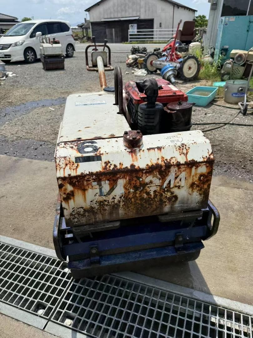 【福岡県みやま市】転圧ローラー ディーゼル ハンドローラ― 振動ローラー