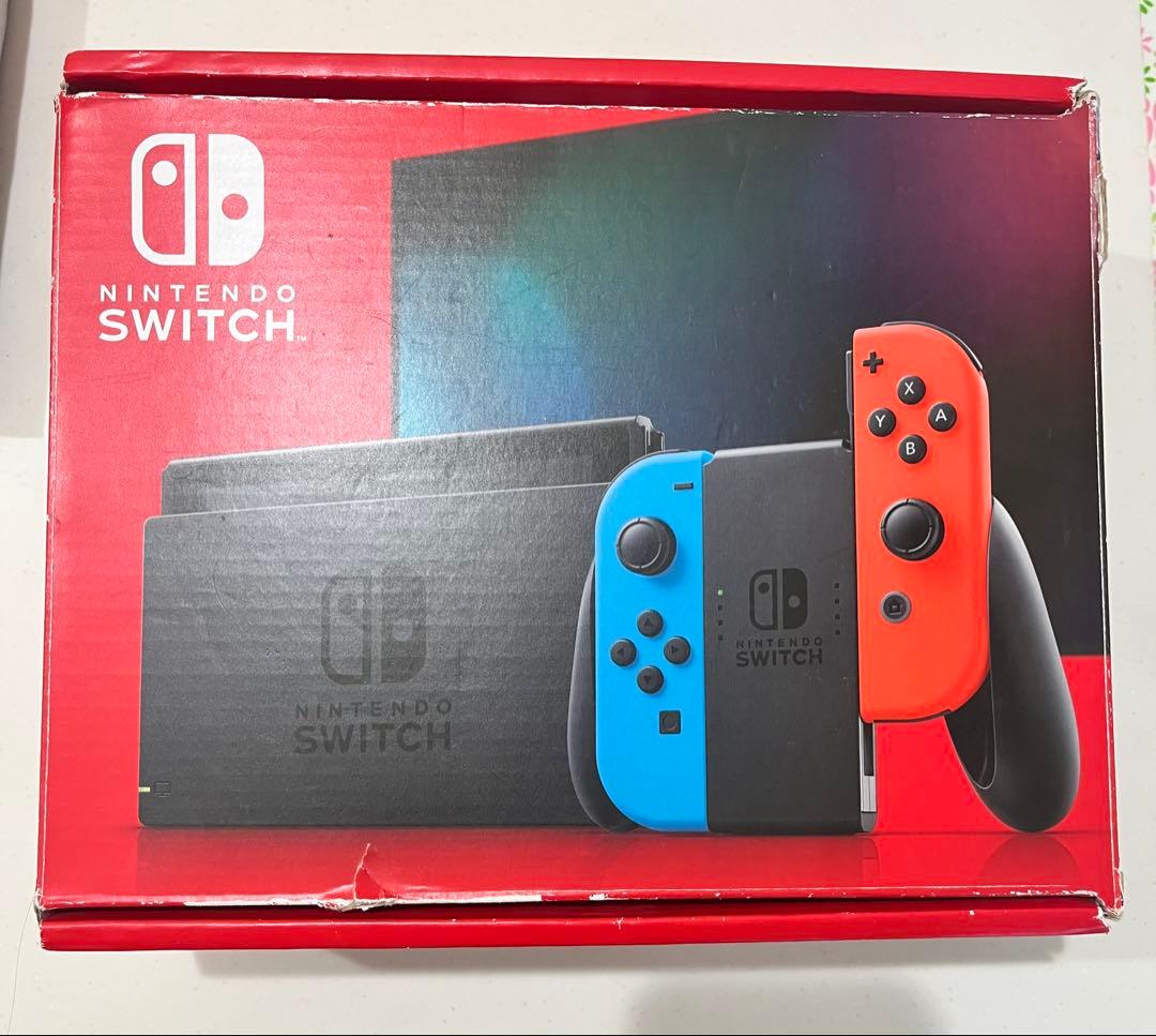 Nintendo Switch 本体セット 動作確認済み 箱ダメージあり