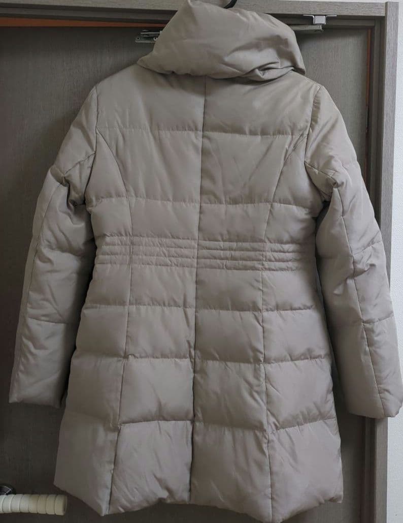 【新品】ketty ショールカラー　ベージュ ダウンコート　Lサイズ