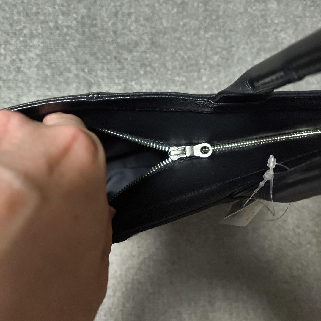 た*け様 SHIPS ☆新品未使用☆レザートート牛革 黒