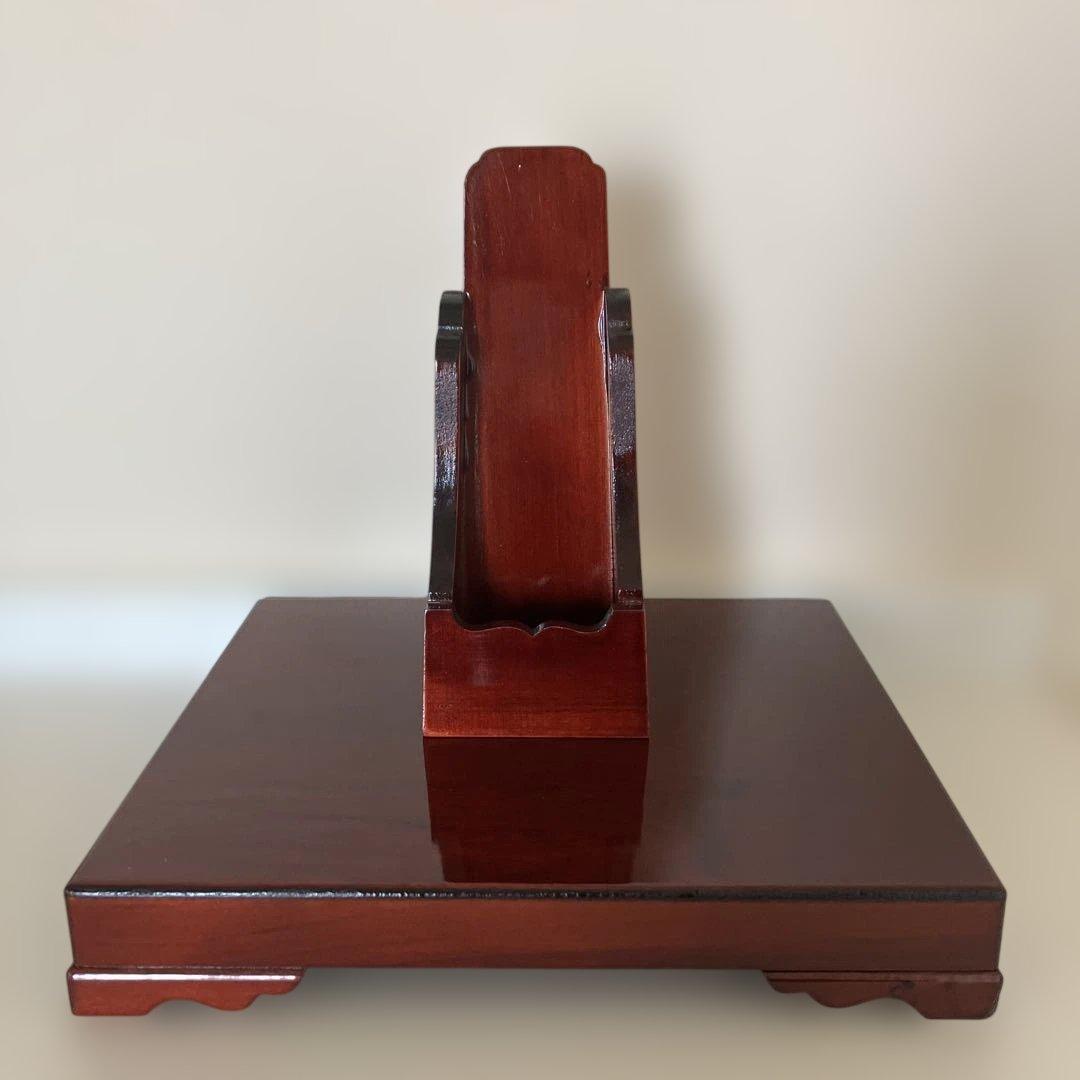 久月＊羽子板・台座あり・箱あり