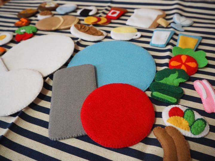 44 フェルトままごと　朝ごはん　オーダーページ