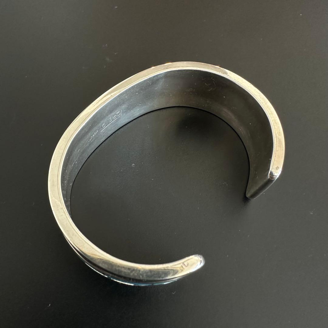 【美品】Zuni Larry Loretto インレイ バングル 20mm幅