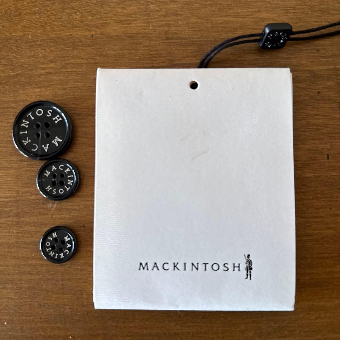 MACKINTOSH メンズウールトレンチ濃紺34 マッキントッシュ　モンクトン
