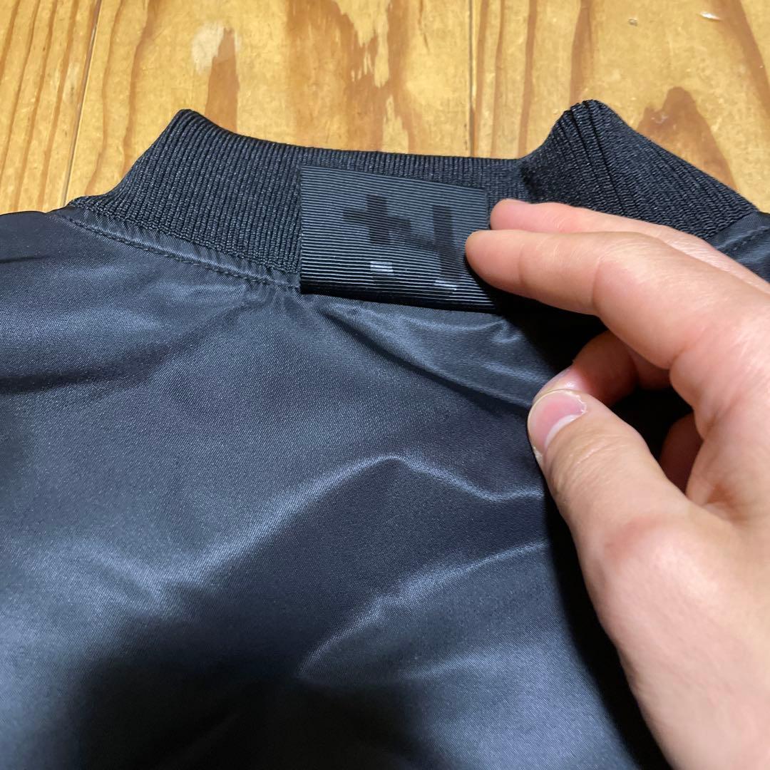 美品 UNIQLO+J ハイブリッドダウンオーバーサイズ MA-1ブルゾン　M
