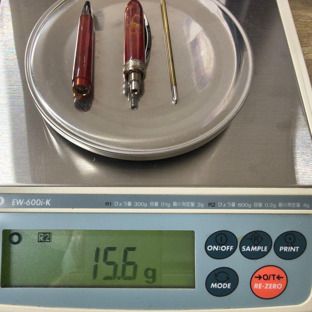 VISCONTI レンブラント ボールペン（ボルドー柄） 本体 専用ケース付き