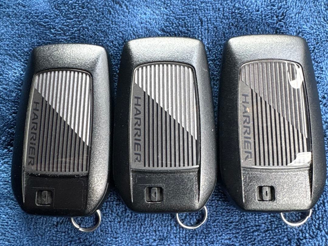 80系 ハリアー スマートキー 3個セット
