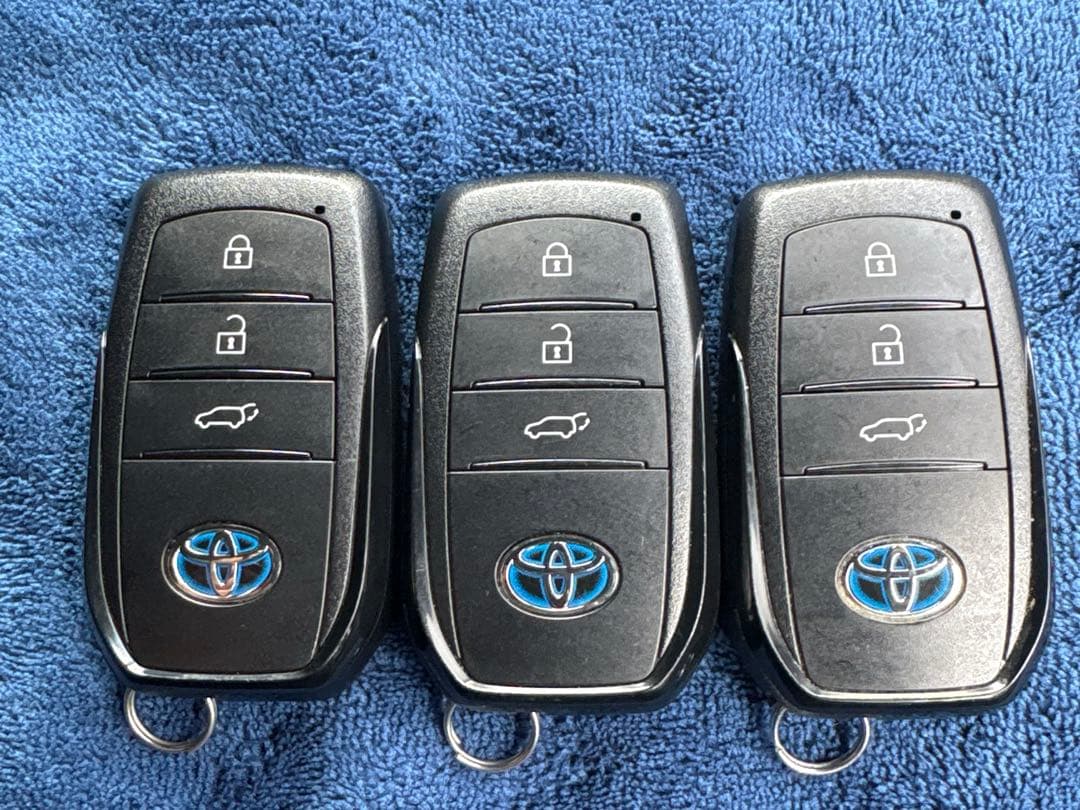 80系 ハリアー スマートキー 3個セット