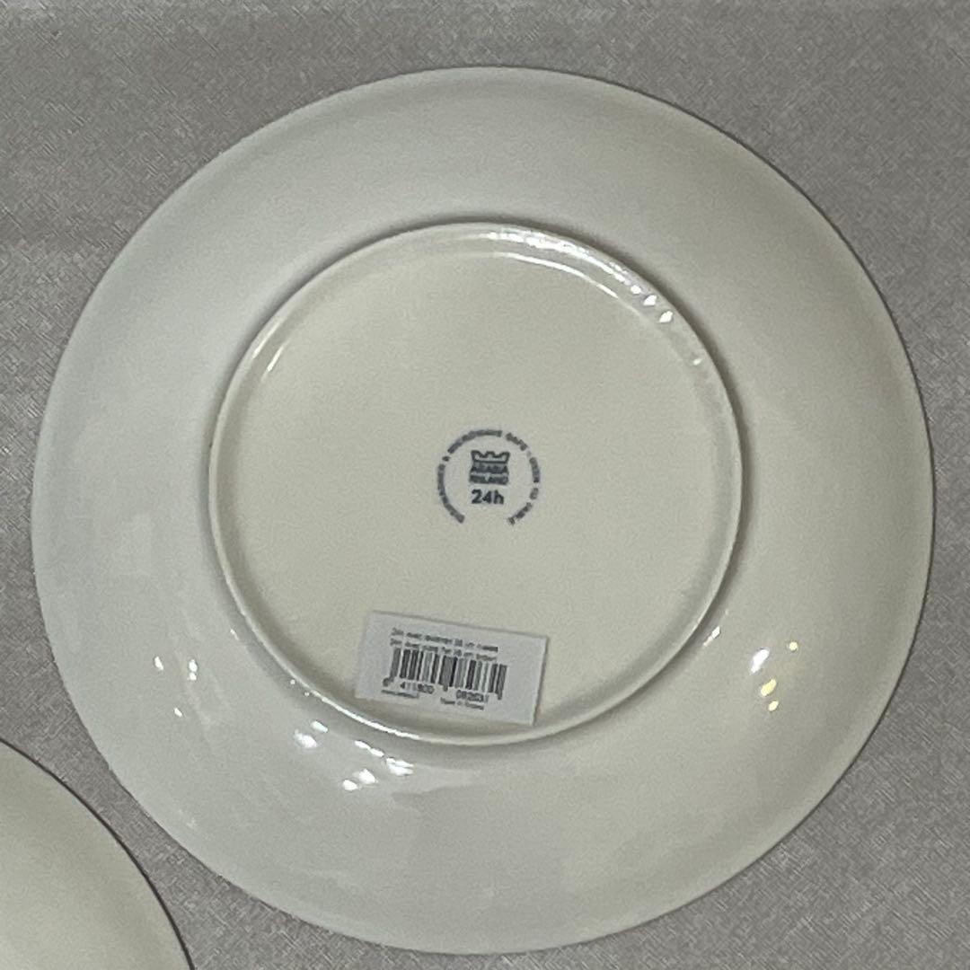 新品　旧・王冠ロゴ　アラビア　26㎝ プレート　24h アベック　ブラウン　2枚
