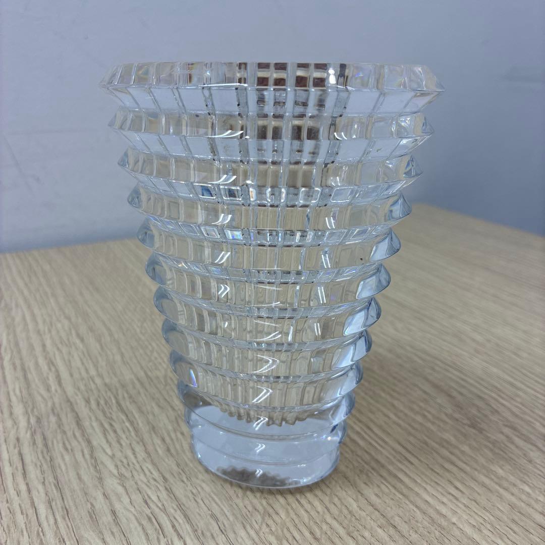 バカラアイベースS フラワーベース　花瓶　クリスタルガラス