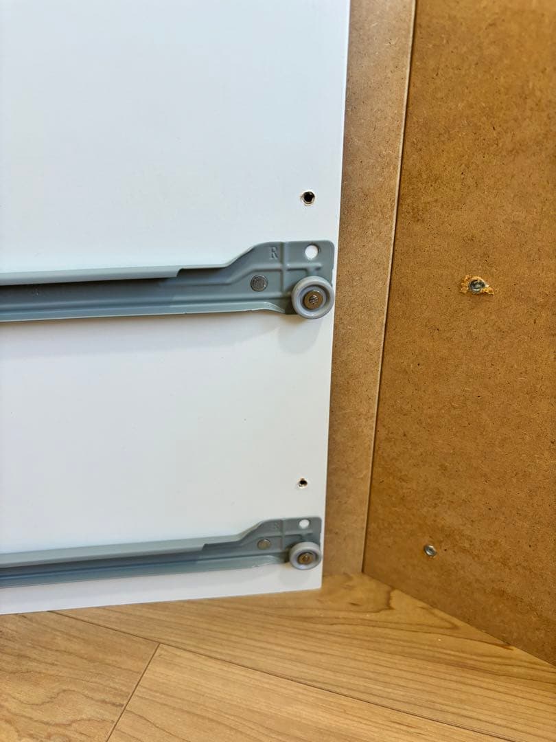 【新品あり】IKEA カラックス　引き出し、インサート扉4個セット