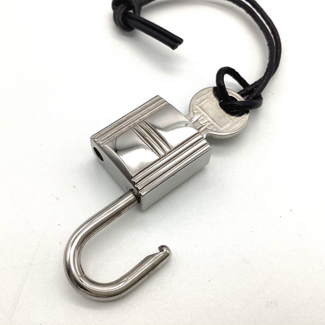 ⭐️超極美品⭐️エルメス　カデナ　パドロック　鍵　no.101 シルバー　男性　女性