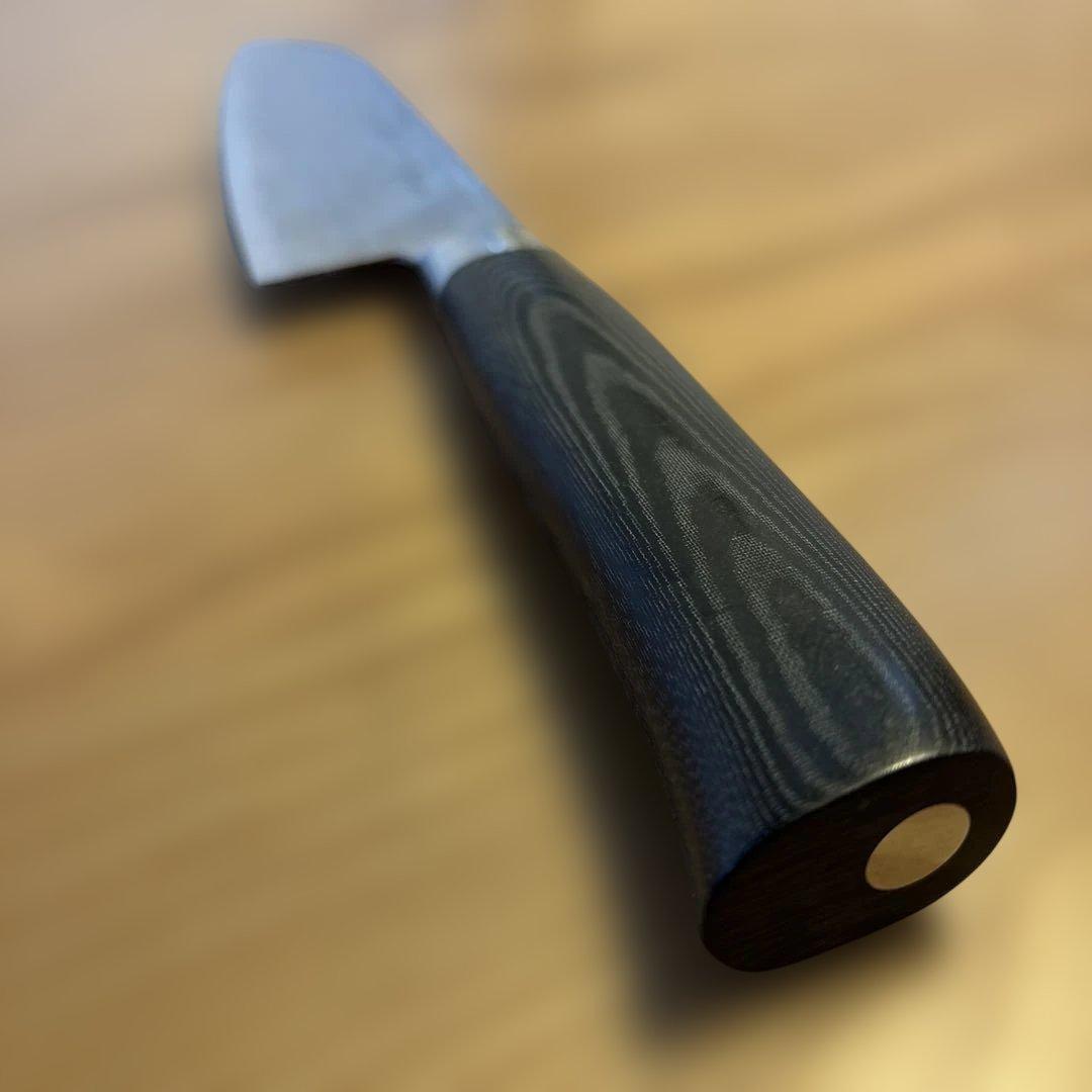 片岡製作所　ダマスカス　三徳包丁