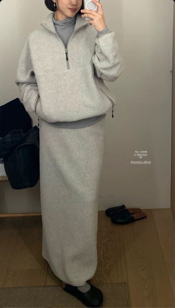 Monoha グレー セットアップ