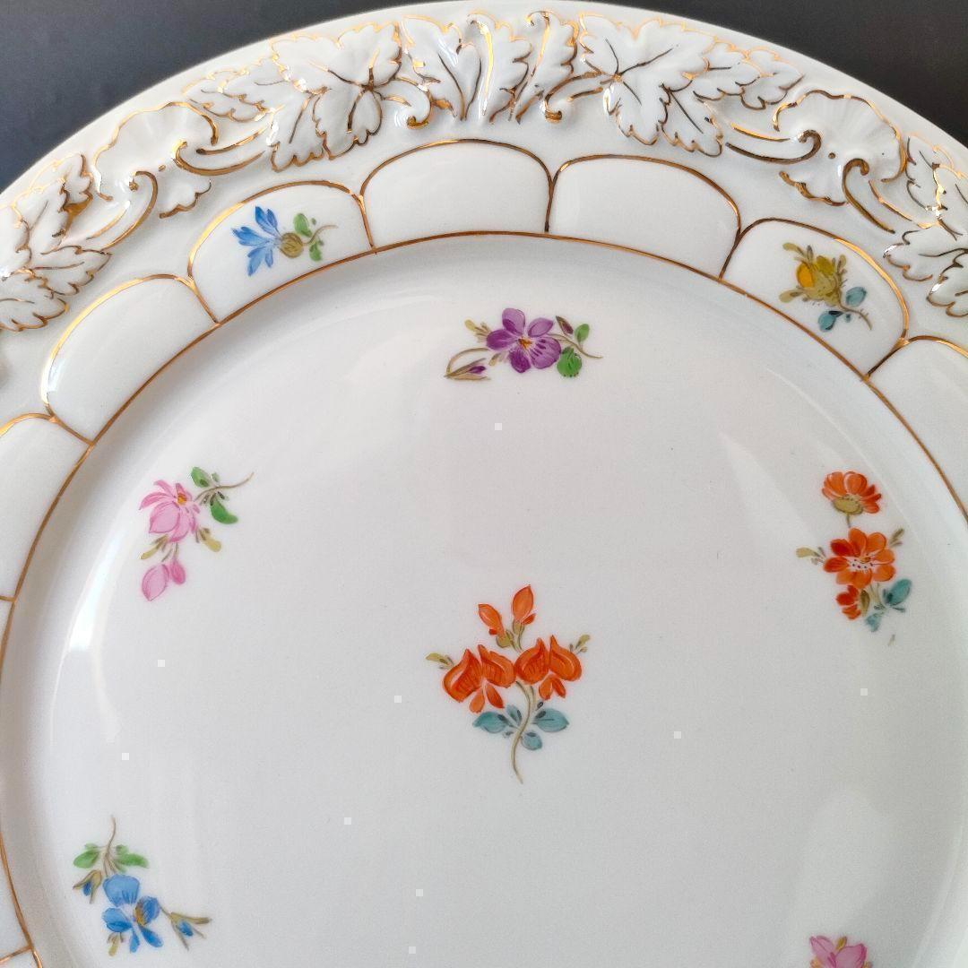 希少品★マイセン 宮廷の小花 Xフォーム トリオ 散らし小花 カップ&ソーサー