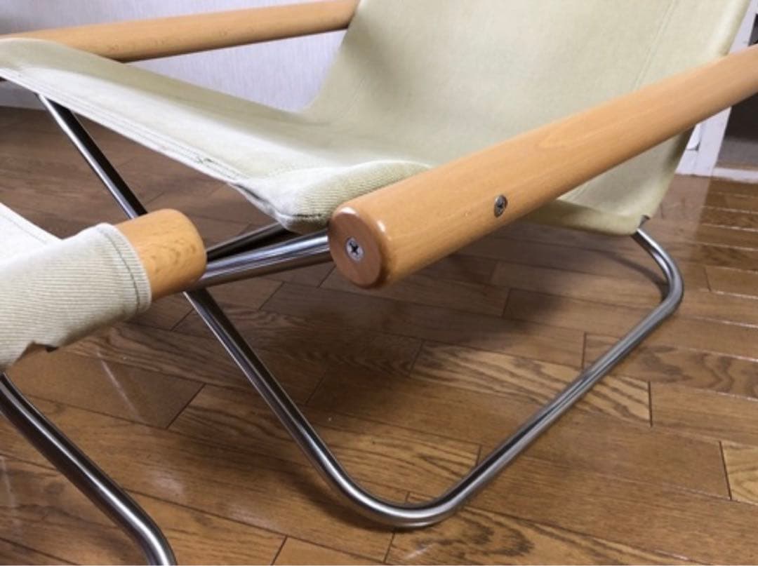 NychairX ニーチェアエックス （オットマン付き）オリーブカラー