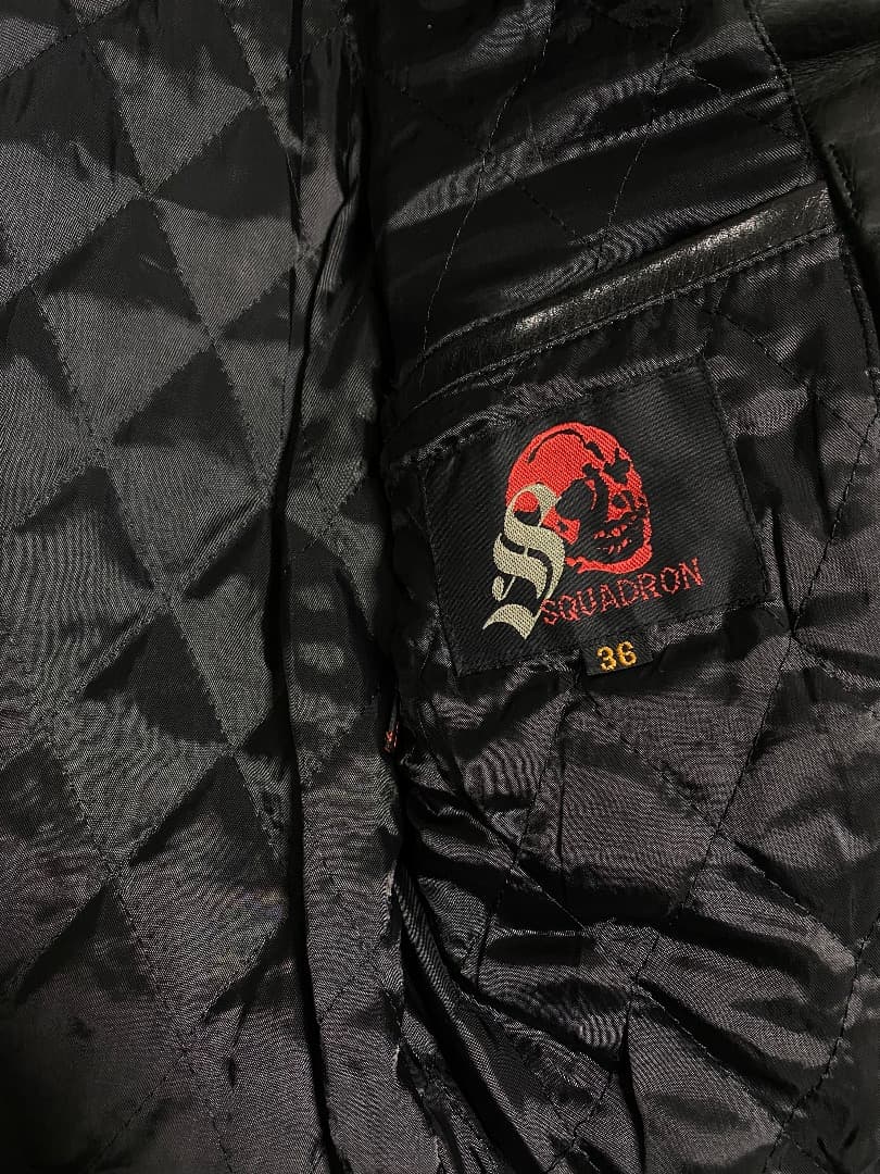 黒　牛革　レザーシングルライダースジャケット(韓国製)