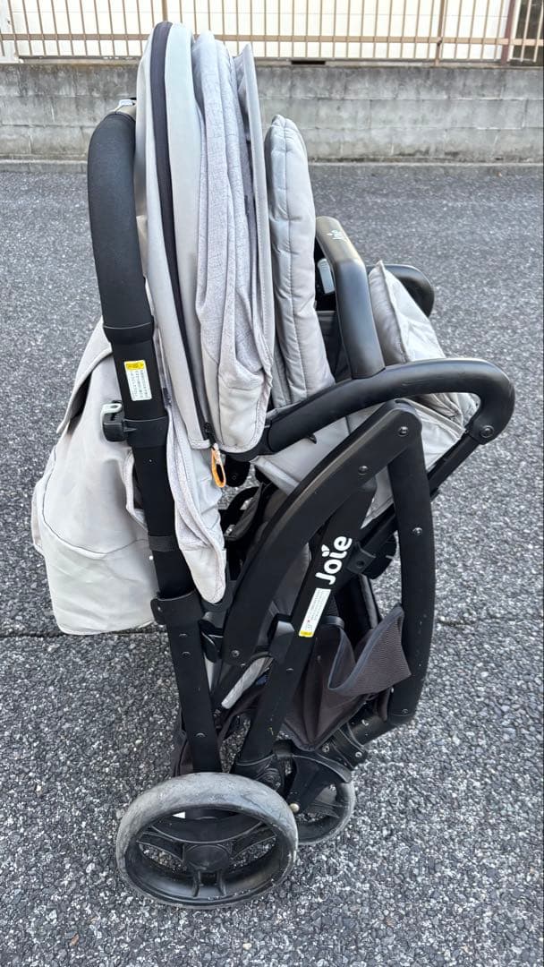 Joie 2人乗りベビーカー グレー