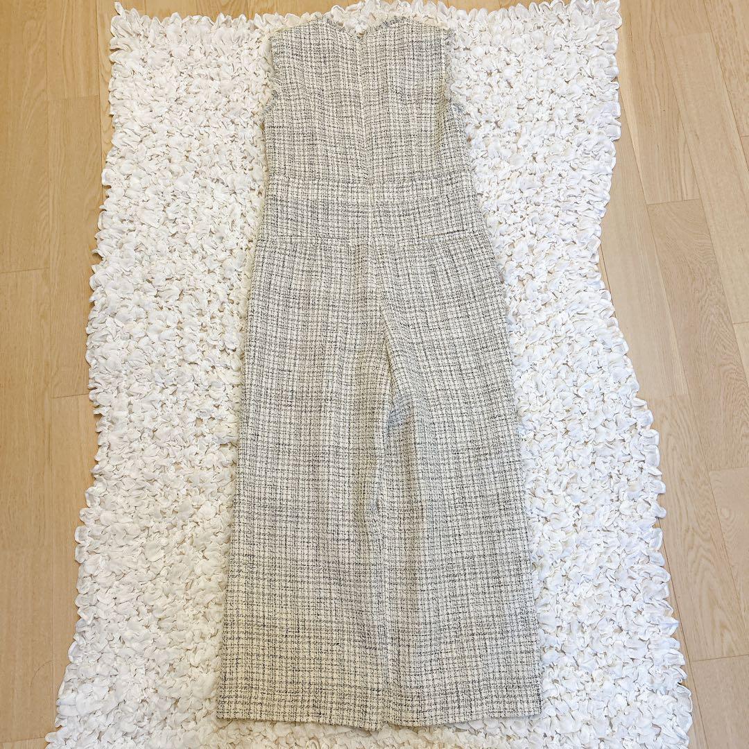 ANAYI オールインワントライスピンツィードオールインワン　38