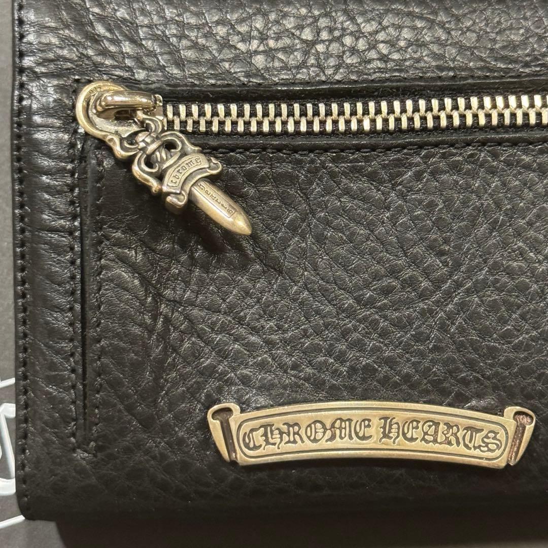 SIVA【新品】クロムハーツ　ウェーブミニ　ウォレットwave mini